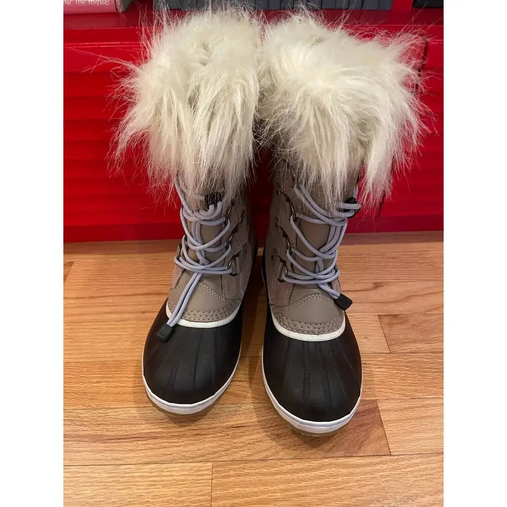 Sorel  Joan of‎ Arctic Waterproof Boot (Women) Size 6 Fawn/ Omega Taupe